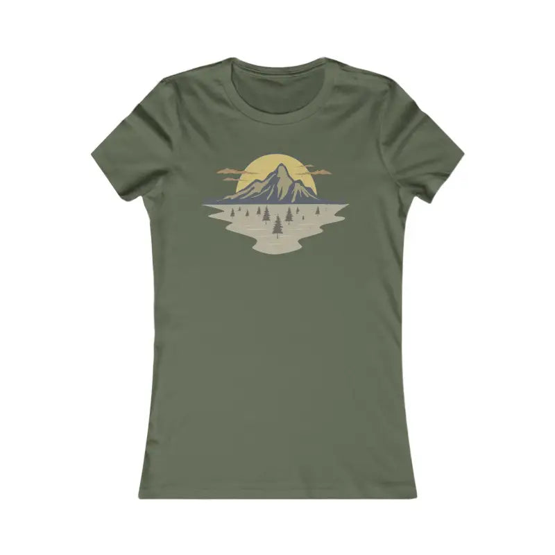 Women’s Favorite Tee - Ultimate Comfort & Style for any Casual Day - s / Military Green T-shirt