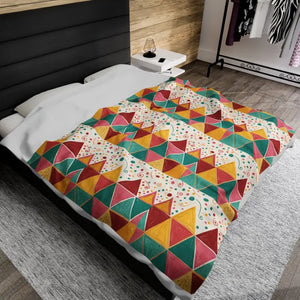 Plush Velveteen Blanket - Luxury Comfort Style - Dipaliz - Blankets