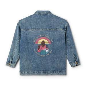 Denim Jacket Mother Daughter Matching Set - Dipaliz - Coats & Jackets