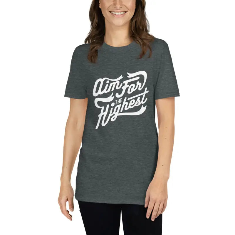 Unisex Short Sleeve Tee: Ultimate Style & Comfort - Dark Heather / s T-shirt