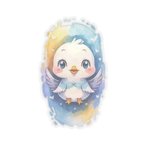 White Stickers Ultimate Grey Adhesive Secure Hold - Dipaliz - 4’’ × / Transparent - Decorative