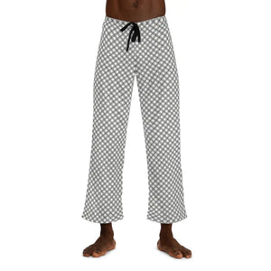 Grey Black Pajama Pants - Ultimate Comfort Loungewear - Dipaliz - m / White Stitching