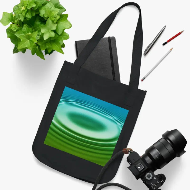 Elevate Style with Dipaliz’s Ultimate Organic Canvas Tote Bag - one Size / Black Bags