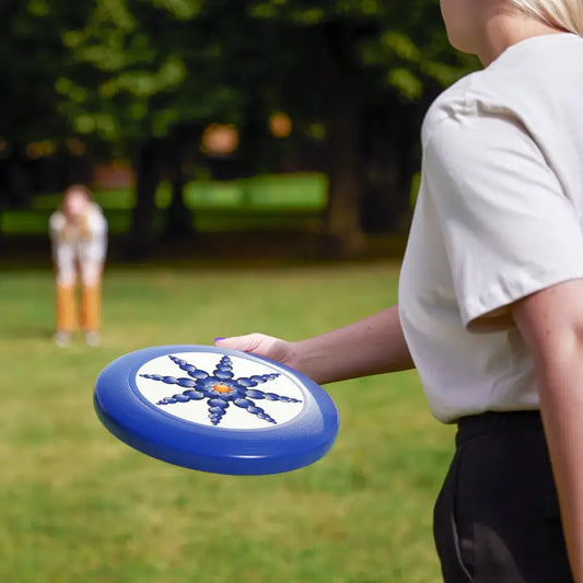 Unleash Epic Outdoor Fun with Wham-o Star Pattern Frisbee - Blue / 10.9’’ Accessories