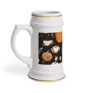 Pumpkin Spice Beer Stein Mug - Fall Vibes Drinkware - Dipaliz - 22oz - Mugs