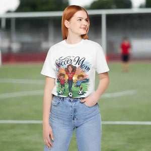 T-shirt - Soccer Mom Tee Short Sleeve Comfort Style Shirt - Dipaliz