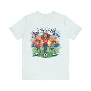 T-shirt - Soccer Mom Tee Short Sleeve Comfort Style Shirt - Dipaliz