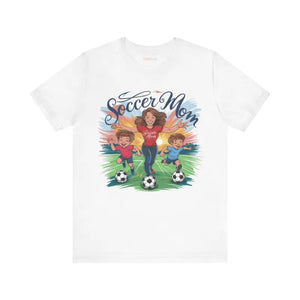 T-shirt - Soccer Mom Tee Short Sleeve Comfort Style Shirt - Dipaliz