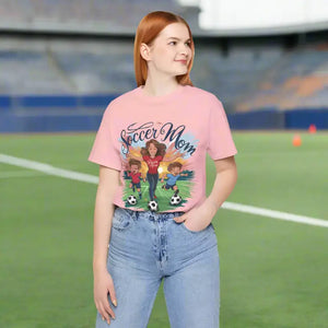 T-shirt - Soccer Mom Tee Short Sleeve Comfort Style Shirt - Dipaliz