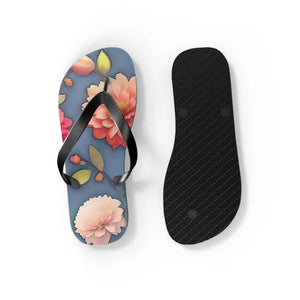 Unisex Flip Flops - Vibrant Floral Summer Style - Dipaliz - Slippers