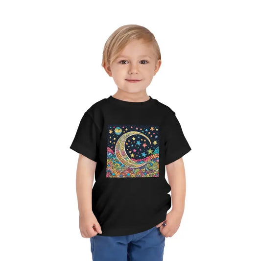 Coolest Short Sleeve Tee for Tiny Tots! - Black / 2t Kids Clothes