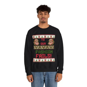 Ultimate Unisex Heavy Fashion Fails Ugly Sweater - Dipaliz - Sweatshirts