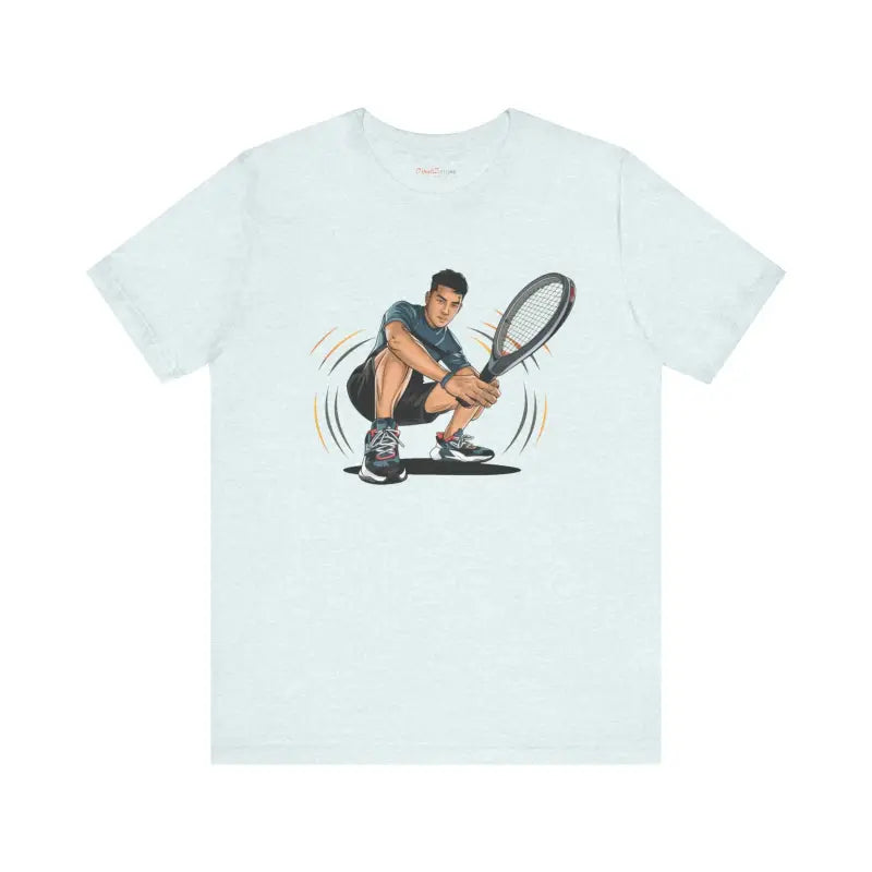 Discover Ultimate Soft Cotton Unisex Tennis Tee - T-shirt