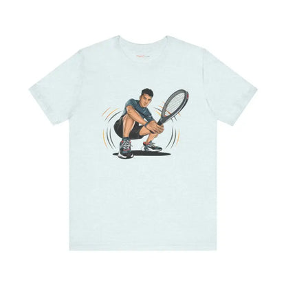 Discover Ultimate Soft Cotton Unisex Tennis Tee - T-shirt