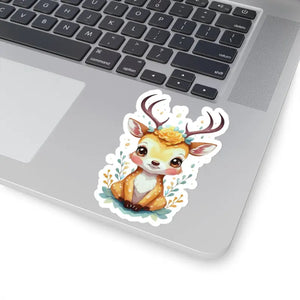Ultimate Vinyl Deer Kiss-cut Stickers Secure Hold - Dipaliz - Decorative
