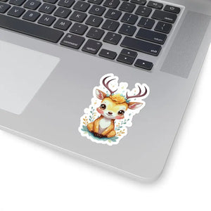Ultimate Vinyl Deer Kiss-cut Stickers Secure Hold - Dipaliz - Decorative
