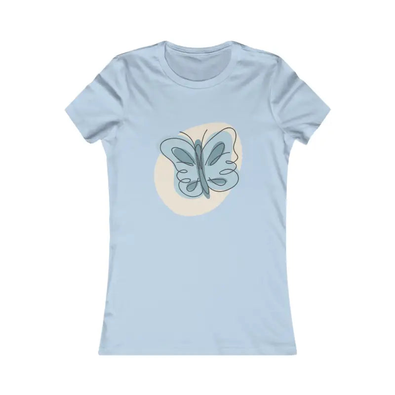 Upgrade your Closet: Flattering Favorite Women’s Tee by Dipaliz - s / Baby Blue T-shirt