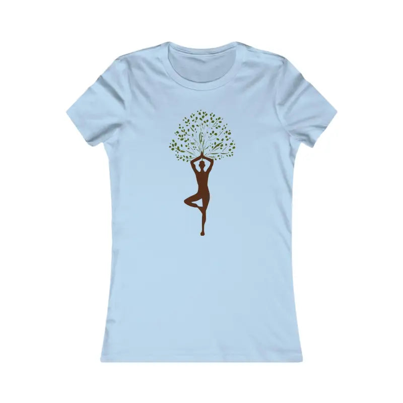 Women’s Yoga T-shirt: Cozy Comfort Meets Trendy Style - s / Baby Blue T-shirt