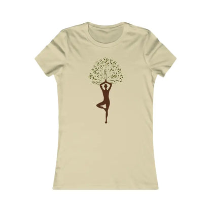 Women’s Yoga T-shirt: Cozy Comfort Meets Trendy Style - s / Soft Cream T-shirt