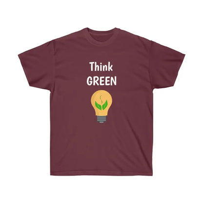 Ultra Cotton Tee: Cozy Vibes Anytime Style! - Maroon / s T-shirt