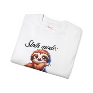 Sloth Mode Engaged Ultra Cotton Tee - Animal - Dipaliz - T-shirts