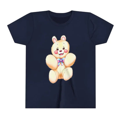 Irresistibly Cute Youth Short Sleeve Tee that Captivates! - Navy / s Kids Clothes