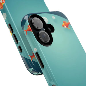 Vibrant Goldfish Phone Case - Tough Protection - Dipaliz - Mobile Cases