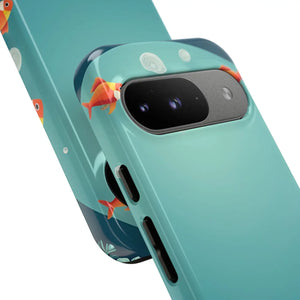 Vibrant Goldfish Phone Case - Tough Protection - Dipaliz - Mobile Cases