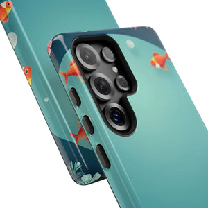 Vibrant Goldfish Phone Case - Tough Protection - Dipaliz - Mobile Cases