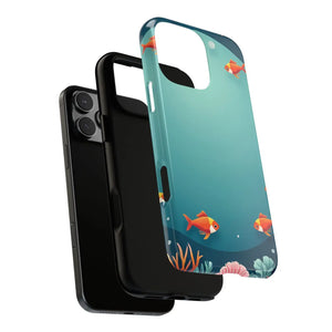 Vibrant Goldfish Phone Case - Tough Protection - Dipaliz - Mobile Cases