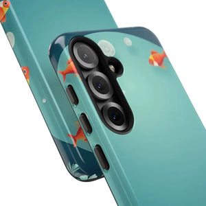 Underwater Goldfish Phone Case Vibrant Tough Protection - Dipaliz - Mobile Cases