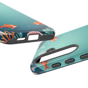 Underwater Goldfish Phone Case Vibrant Tough Protection - Dipaliz - Mobile Cases