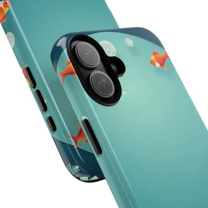 Underwater Goldfish Phone Case Vibrant Tough Protection - Dipaliz - Mobile Cases