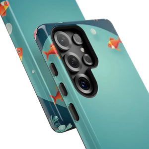 Underwater Goldfish Phone Case Vibrant Tough Protection - Dipaliz - Mobile Cases