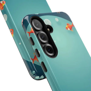 Underwater Goldfish Phone Case Vibrant Tough Protection - Dipaliz - Mobile Cases