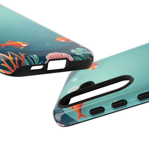 Underwater Goldfish Phone Case Vibrant Tough Protection - Dipaliz - Mobile Cases