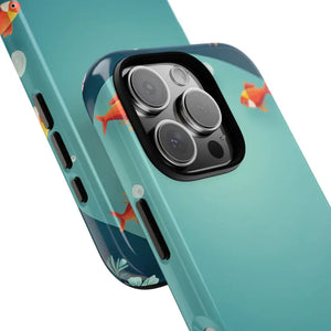 Underwater Goldfish Phone Case Vibrant Tough Protection - Dipaliz - Mobile Cases