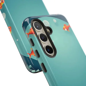 Underwater Goldfish Phone Case Vibrant Tough Protection - Dipaliz - Mobile Cases