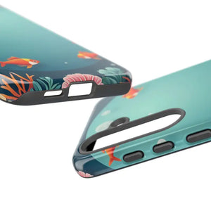 Underwater Goldfish Phone Case Vibrant Tough Protection - Dipaliz - Mobile Cases