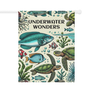 Underwater Wonders Banner – Poly Poplin Canvas - Dipaliz - Flags & Windsocks
