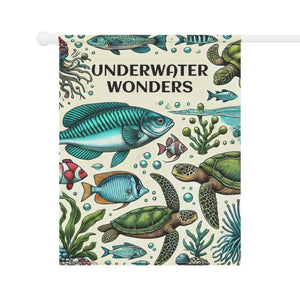 Underwater Wonders Banner – Poly Poplin Canvas - Dipaliz - Flags & Windsocks