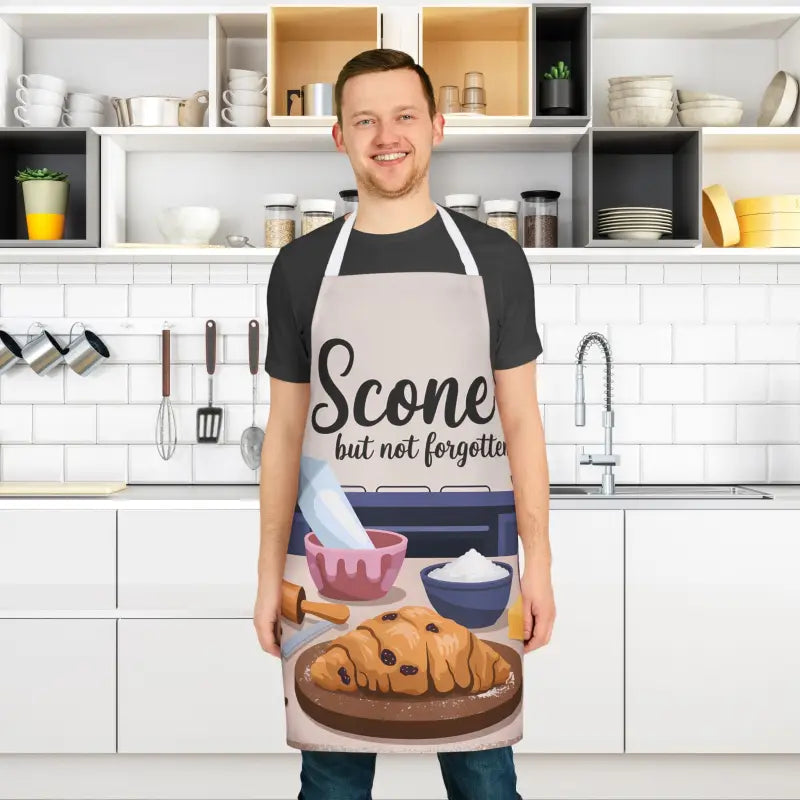 Unforgettable Scone Apron: Bake with Humor and Style! - Apron