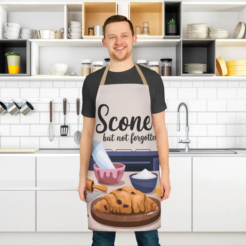 Unforgettable Scone Apron: Bake with Humor and Style! - Apron