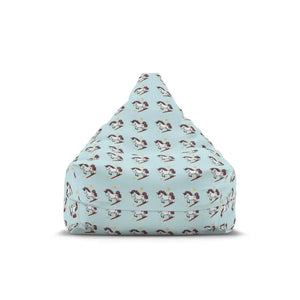 Unicorn Bean Bags Cover Whimsical Pattern Fantasy Design - Dipaliz - Slipcovers