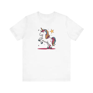Effortless Jersey Tee - Unicorn Pride Unisex Comfort - Dipaliz - T-shirts