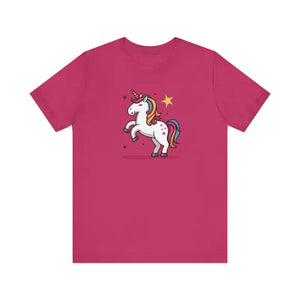 Effortless Jersey Tee - Unicorn Pride Unisex Comfort - Dipaliz - T-shirts