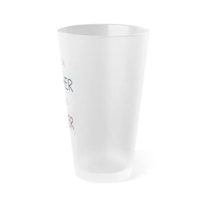 Unique Frosted Pint Glass Mothers Day Gift - Dipaliz - 16oz / Beer Glasses