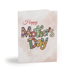 Mothers Day Greeting Cards Unique Touch Chic Design - Dipaliz - 24 Pcs / Matte / 4.25” x 5.5”