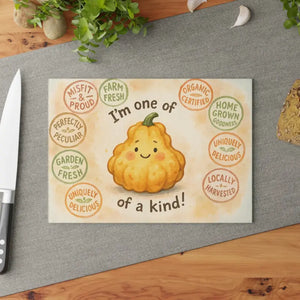 Pumpkin Fall Vibes Tempered Glass Cutting Board - Dipaliz - Boards