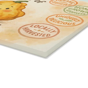 Pumpkin Fall Vibes Tempered Glass Cutting Board - Dipaliz - Boards
